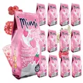Produktbild: Mimi Milchmix Joghurt Himbeere Getränkepulver 12 x 400g - Vorratspack - Milchlösliches Getränkepulver mit Erdbeere-Geschmack - Warm und kalt löslich. Ideal für Freizeit, Büro, große Familie