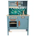 Produktbild: Kleiner Fuß - Holzküche blau, 7dlg.