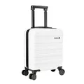 Produktbild: Cabin Max Anode 30L 45x36x20 cm Handgepäck Koffer – leicht, Hartschale, 4 Räder, 45 x 36 x 20 cm Leichtes Handgepäck geeignet für Easyjet unter dem Sitz (Polar weiß)