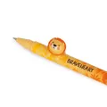 Produktbild: Legami Gel Stift Löwe Lovely Friends - Nachfüllbarer Gel Pen mit Deko-Tierchen