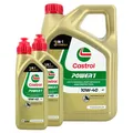 Produktbild: Castrol Power 1 4T 10W-40 / 4 Liter Kanister + 2x 1 Liter Flasche Motorral JASO