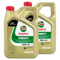 Produktbild: Castrol Power 1 4T 10W-40 / 2x 4 Liter Kanister Motorradöl API JASO Motorrad