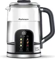 Produktbild: Wasserkocher R-7700, Glas, 1,7 l, 2200 W, Temperaturkontrolle, LCD-Display, Abschaltautomatik