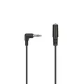 Produktbild: Hama Audio Adapter 2,5mm Klinken Stecker 3,5mm Klinken Kupplung Stereo