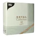 Produktbild: Papstar Servietten ROYAL Collection Linum jadegrün 40x40cm 50 Stück