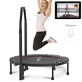 Produktbild: DH FitLife Klapp-Trampolin Ø102cm, 150kg max. Mini Trampoline 4-fach verstellbar
