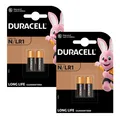 Produktbild: 2x 2er Blister Duracell Batterie Alkaline Lady N / LR1 MN9100 E90 1,5V