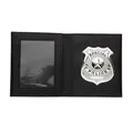 Produktbild: 05859 - Polizeiabzeichen in Brieftasche Schwarz SWAT Polizist Kostüm Accessoi...