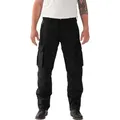Produktbild: Rokker Black Jack Cargo, Textilhose unisex - Schwarz - W30/L34