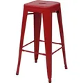 Produktbild: MCW Barhocker A73 Metall 4er-Set Rot