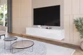Produktbild: HAJDUK FURNITURE Wohnwand Weiß Full Hochglanz TV Lowboard 180 cm Hängeschrank TV Board Hängend Schrank Fernsehschrank TV Bank Wohnzimmer Möbel Modern Wandschrank