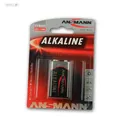 Produktbild: 9V-Block Ansmann Alkaline Batterie, 6LR61 Blockbatterie, E-Block 9 Volt 9 V