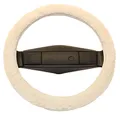 Produktbild: Reissner Lammfelle | LERA-15-WEI | Lenkradbezug Lenkradschoner Lenkradhülle für Auto und Wohnmobil | Echtes Merino Lammfell | Florhöhe 15mm | passend für ⌀40cm | Anti Rutsch | Farbe Weiss