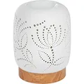 Produktbild: ONVAYA® Duftlampe | Elektrisch | Farbe: Creme weiß | Aroma Diffuser | Aromalampe | Duftstövchen | Modernes Duftlicht (Katja)