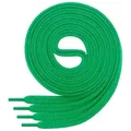Produktbild: Di Ficchiano Schnürsenkel flache SCHNÜRSENKEL 7mm breit für Sneaker und Sportschuhe - sehr reißf grün 80 cm / 7mm breit