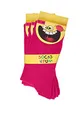 Produktbild: TippTexx 24 6 Paar Ökotex Bambus Kinder Socken, handgekettelt für Mädchen/Jungen und zusätzlicher Garantie (Pink, 31-34)