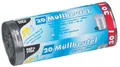 Produktbild: STARPAK Mülleimerbeutel LDPE 30 Liter grau 4 x 20 Beutel auf Rolle