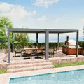 Produktbild: Classic | Pergola Aluminium freistehend | 4 x 6 M | anthrazit