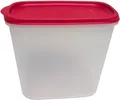 Produktbild: Tupperware Eidgenosse 2,3L rot mit geschlossenen Deckel