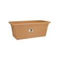 Produktbild: elho Green Basics Garten XXL 60 - Übertopf für Außen - Ø 58.0 x H 26.8 cm - Braun/Mild Terra