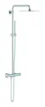 Produktbild: Grohe Euphoria 230 Duschsystem mit Thermostatbatterie - Chrom - 26187000