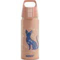 Produktbild: SIGG - Alu Trinkflasche Kinder - WMB ONE My Universe - Für Kohlensäurehaltige Getränke Geeignet - Auslaufsicher - Federleicht - BPA-frei - Klimaneutral Zertifiziert - Sport & Schule - Hellrosa - 0,6L