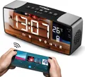 Produktbild: Multifunktion Bluetooth Radiowecker Lautsprecher Uhrenradio Spiegelbildschirm AUX SD UKW 2200mAh