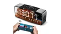 Produktbild: Radiobudzik bluetooth 4.2, FM, aux-in, 6W, temperatura, alarm, zegar, akumulator