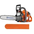 Produktbild: 130 Benzin-kettensäge - 38 Cc X-torq® Motor, 35 Cm Schiene Und Kette, Lowvib®, Ideal Für Gartenpflege Und Brennholz - Husqvarna