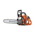 Produktbild: Husqvarna 130 Benzin-Kettensäge - 38 cc X-Torq® Motor, 35 cm Schiene und Kette, LowVib®, ideal für Gartenpflege und Brennholz