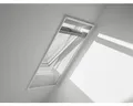 Produktbild: VELUX Insektenschutzrollo Fliegengitter anthrazit perforiert mit weißem Rahmen Z