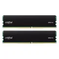 Produktbild: Crucial Pro 32GB Kit (2x16GB) DDR4-3200 CL22 UDIMM Arbeitsspeicher