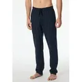 Produktbild: Schiesser Pyjamahose Mix + Relax gestreift, seitliche Taschen, Bindekordel blau 56