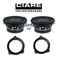 Produktbild: CIARE CW100Z Kit 2 Lautsprecher 10cm Für BMW Auto Woofer Vorne/Hinten