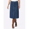 Produktbild: Witt A-Linien-Rock Jeans-Rock blau 40