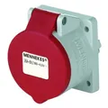 Produktbild: Mennekes CEE-ANBAUSTECKD.400V-5X16A ROT (3385  GERADE    IP44)