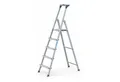 Produktbild: Zarges Stehleiter ZARGES Stufenstehleiter Aluufen 1seitig Plattform-H1030mm 4.2kg eloxHo