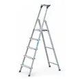 Produktbild: ZARGES Stufenstehleiter Aluufen 1seitig Plattform-H1030mm 4.2kg eloxHolme