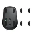 Produktbild: kwmobile Mouse Feet Sticker kompatibel mit Logitech MX Anywhere 3 Ersatz Glider - Mausfüße passgenau - Maus Glides in Schwarz