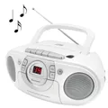 Produktbild: soundmaster SCD5100 Boombox weiß SCD5100WE