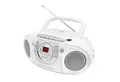 Produktbild: Soundmaster SCD5100WE tragbarer CD-Player Radiorecorder Kassettenrecorder AUX CD-Radiorecorder
