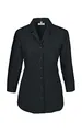 Produktbild: GREIFF Größe 44 Corporate Wear Basic Damen Bluse 3/4-Arm Regular Fit Schwarz Modell 6506