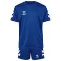 Produktbild: hummel T-Shirt Sportset Regular Fit Logodruck (2-tlg) hmlLOGO SET KIDS blau 140 EU