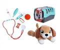 Produktbild: SIMBA Spielwelt Spielzeug Spielwelt Tierwelt Tierarztkoffer mit Plüschhund 105541003