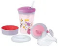 Produktbild: NUK Trinklernset 230ml Girl rosa