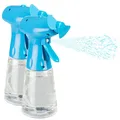 Produktbild: PEARL Luftkühler: 2er-Set Akku-Handventilator mit Wassersprüher, 400 ml, 800mAh