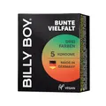 Produktbild: BILLY BOY Kondome Bunte Vielfalt 5er Pack | 52 mm | Farbige Kondome (1 x 5 Stück)