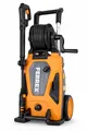 Produktbild: FERREX Hochdruckreiniger 2400W 170 bar 500l/h Schlauchtrommel 10m Schlauch