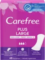 Produktbild: CAREFREE Slipeinlagen mit frischem Duft - Plus Large, 1 Packung - 48 Stück