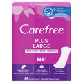 Produktbild: CAREFREE Slipeinlagen mit frischem Duft - Plus Large, 1 Packung - 48 Stück